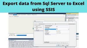 from sql server to excel using ssis