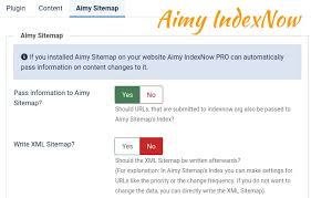 aimy sitemap and aimy indexnow