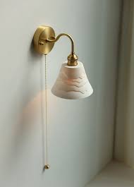 Ceramic Glass Wall Light Lamp Sconce