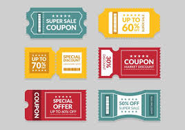 coupon vector art icons and graphics
