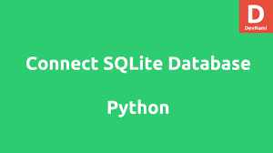 how to use sqlite with python