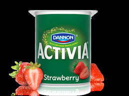 activia light strawberry nutrition