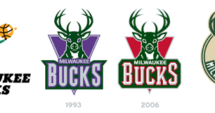 Buy milwaukee bucks big logo green/red snapback: Oh Deer A Look At The Milwaukee Bucks New Logo Sporting News