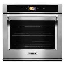 kitchenaid kose900hss smart oven 30 single oven with powered attachments stainless steel