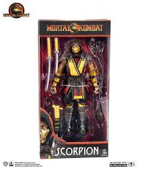 Маски из mortal kombat 2021. Mcfarlane Toys Mortal Kombat Scorpion 7 Inch Action Figure Id11001 2 For Sale Online Ebay