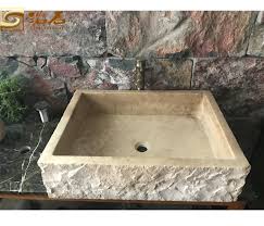 China Stone Rectangular Square Sink