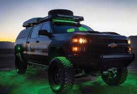 Oracle Off Road Lighting Color Changing 4pc Led Rock Light Kit Bluetooth Controlled By Oracle Lighting