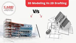3d Modeling Vs 2d Drafting What You