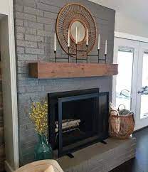 28 Best Painted Fireplaces Ideas And