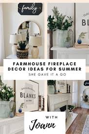 Farmhouse Fireplace Decor Ideas Al