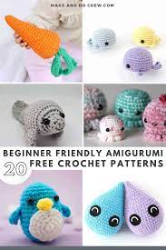 20 easiest crochet amigurumi patterns
