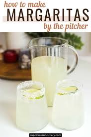easy pitcher of margaritas for a party