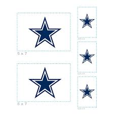 Sheet Of 5 Dallas Cowboys 2021 Logo