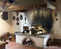ancient kitchen wall mural pixers