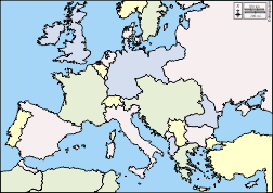 (color me in red) germany. Europe 1914 Free Maps Free Blank Maps Free Outline Maps Free Base Maps