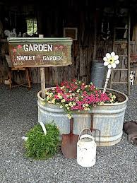 Decor Ideas For Gardening With Antiques