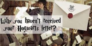 your hogwarts acceptance letter