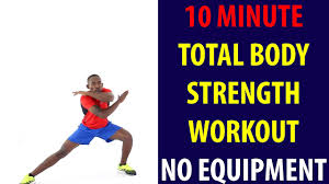 10 minute total body strength workout