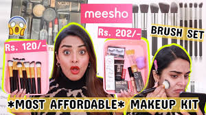makeup kit brush set from meesho