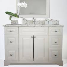 Bathroom vanities offering style and storage. Lukx Bold Damian 42 Inch Antique White Vanity With Quartz Top In Milky Way The Home Depot Canada
