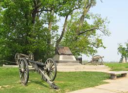 The Rebellion Monument At Gettysburg