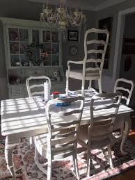 Dining Room Set With Chalk Paint