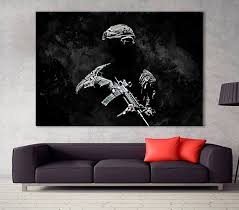 Special Forces Canvas Military Print