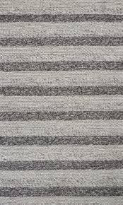 grey and white striped rug at rug studio