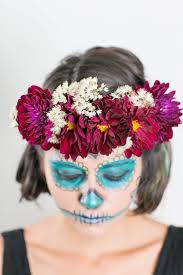 the dead makeup and diy fl crowns