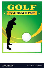 Golf Tournament Flyer Template Vector Image Basketball Word