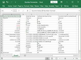 Excel Cell Number Format Gembox Spreadsheet For Java Example