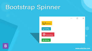 bootstrap spinner how does spinner