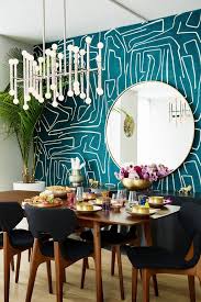 dining room wallpaper accent walls
