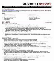 retail makeup artist resume exle