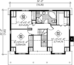 House Plan 49753 Narrow Lot Style