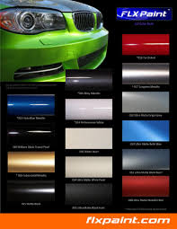 62 Systematic Matte Car Paint Color Chart