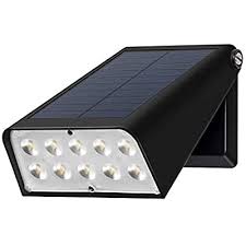 solar wall lights 1 packs led solar