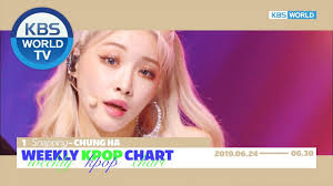 Weekly Kpop Chart 1 5 2019 06 24 06 30