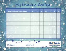 Daily Routine Charts For Kids Collection 25 Pages