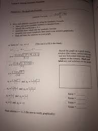 solving quadratic equations section 9 3