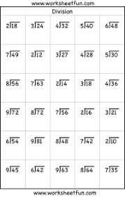 Estimate sums and differences of mixed numbers 9. Division Free Printable Worksheets Worksheetfun