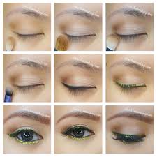 glitter liner tutorial kirei makeup