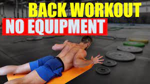 bodyweight back workout no equipment