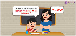 m roman numerals how to write m is 1000