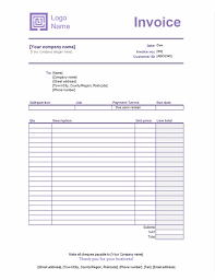 Get Simple Invoice With Logo Pictures