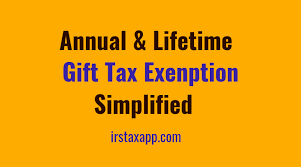 gift tax exemption simplified
