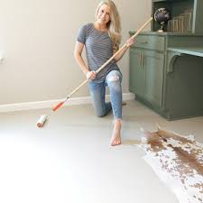 Paint Concrete Floors Home With Stefani