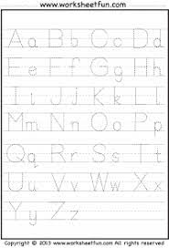 Free printable alphabet tracing worksheets from a to z. Pin On Emma