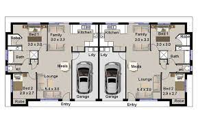 4 Bedroom Duplex House Plans