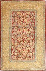 small fl antique indian agra carpet